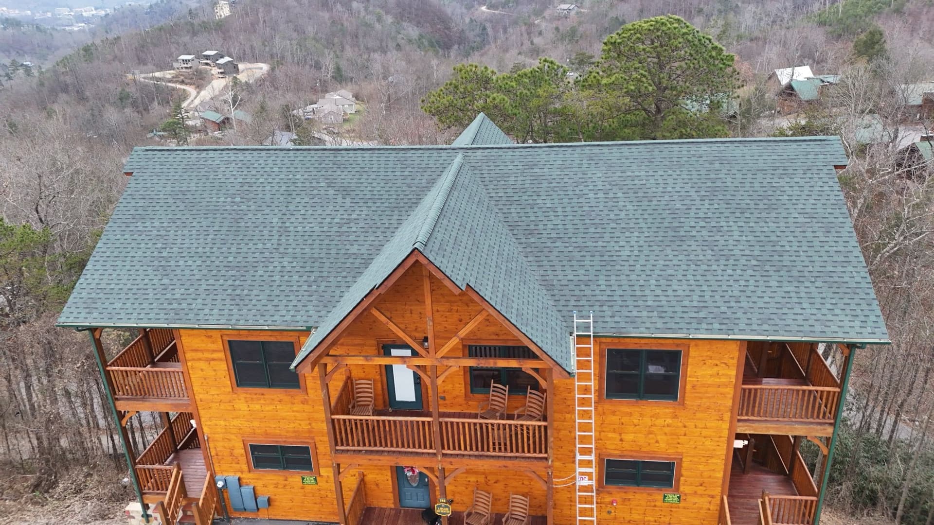 Chalet Roof Upgrade in Gatlinburg TN image
