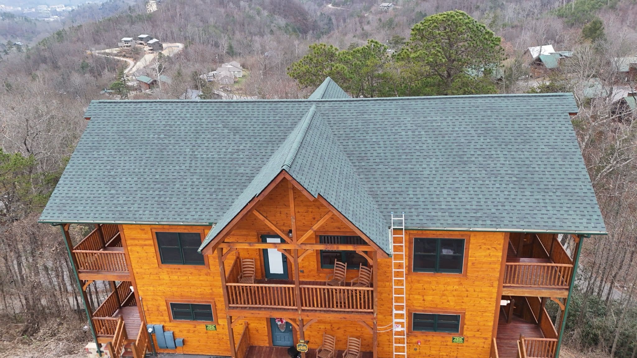 Project Chalet Roof Upgrade in Gatlinburg TN image