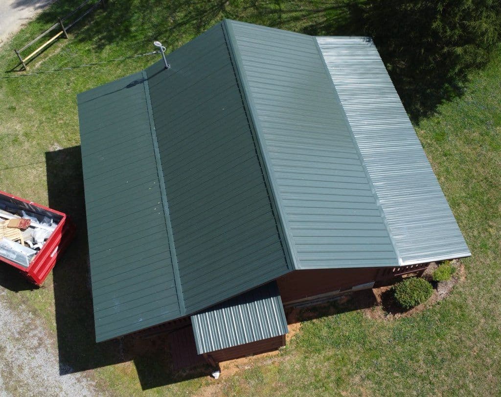Tuff-Rib Panel Roof Installation in Townsend, TN