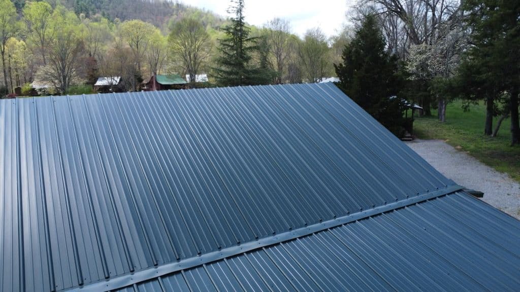 Tuff-Rib Panel Roof Installation in Townsend, TN