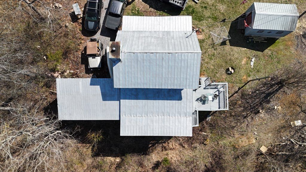 Roofing Transformation Newport TN Shingle Metal Blend image